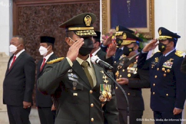 Jenderal Andika Perkasa Resmi Jabat Panglima TNI