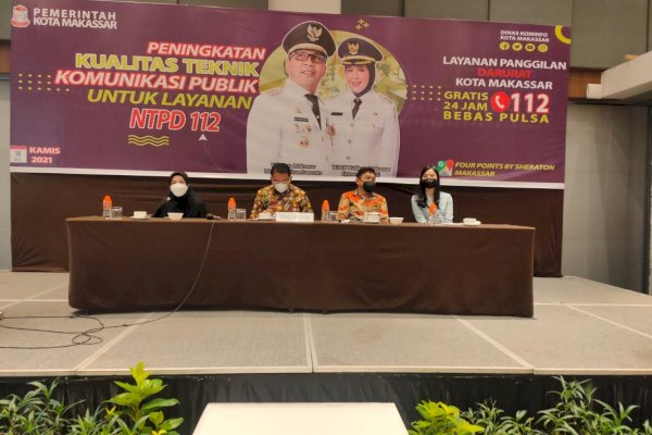 Diskominfo Kota Makassar Gelar Pembekalan NTPD 112, Tingkatkan Ilmu dan Skill Pelayanan Publik