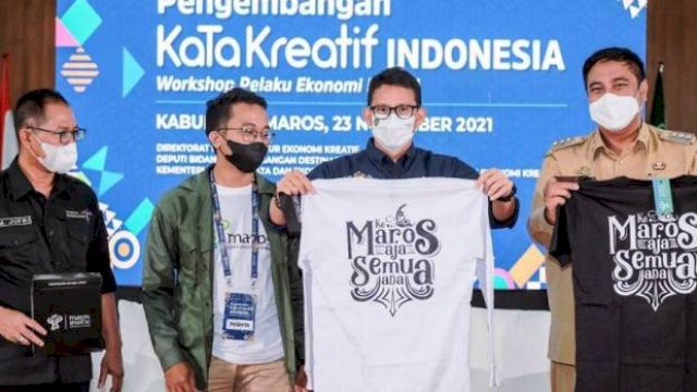 Berdayakan Pelaku UMKM di Sektor Pariwisata, Kemenparekraf RI Gandeng Pemkab Maros