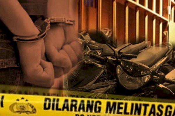 Polisi Tangkap Dua Remaja Pelaku Curanmor di Sinjai Sulsel, 4 Unit Sepeda Motor Diamankan