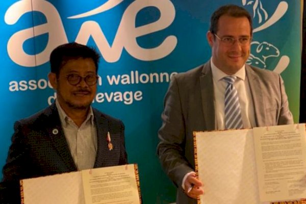 Pemerintah RI – Belgia Tandatangani Kerja Sama Peternakan