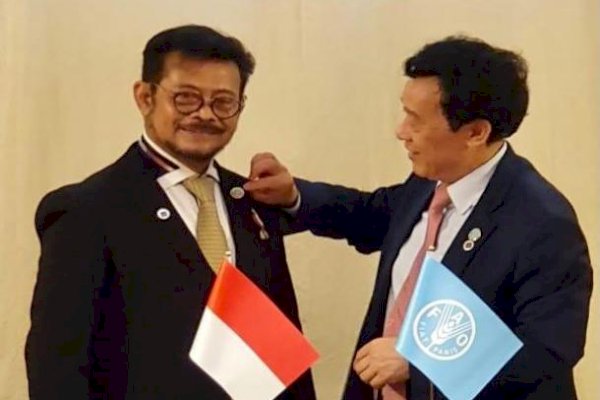 Perkuat Leadership Indonesia, Mentan SYL Teken MoU Dengan FAO