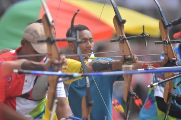 Kabupaten Maros Tuan Rumah Pelaksanaan Pra Porprov Cabor Panahan