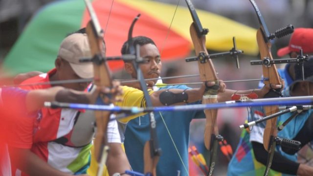 Kabupaten Maros Tuan Rumah Pelaksanaan Pra Porprov Cabor Panahan