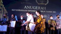 Kabupaten Pangkep Raih Anugerah Keterbukaan Publik Tahun 2021