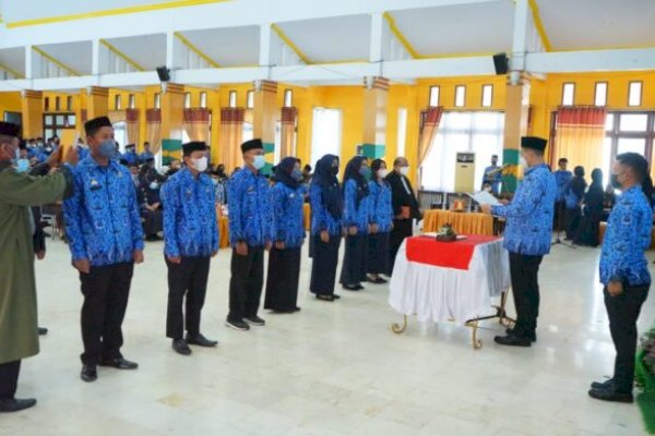 Ratusan ASN Lingkup Pemkab Pangkep Sulsel Terima SK Pengangkatan