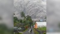‘Ya Allah, Allahu Akbar, Tolong, Tolong’ Histeris Warga Gunung Semeru Lumajang Meletus Hebat