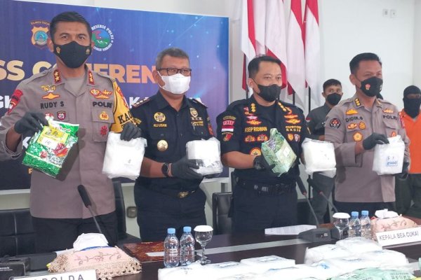 5 Orang Pengedar Sabu Jaringan Malaysia di Donggala Sulteng Ditangkap, 25 Kg Sabu jadi BB