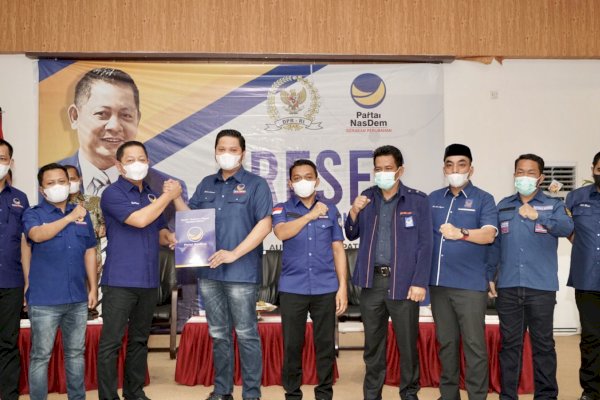 Arham Basmin Ditunjuk Jadi Ketua NasDem Luwu Sulsel