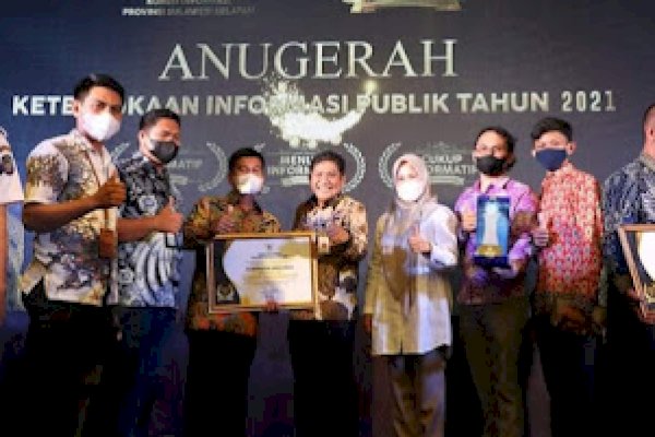 Anugerah Keterbukaan Informasi Publik 2021, Bantaeng Duduki Peringkat Pertama