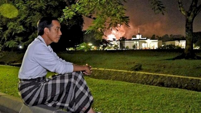  Presiden Joko Widodo akan menghabiskan waktu malam tahun baru di Istana Kepresidenan Bogor