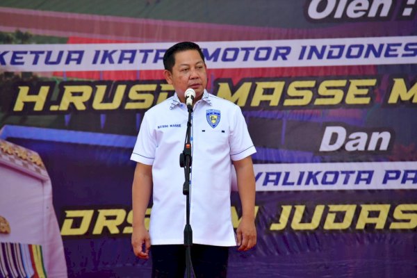 Resmi Dibangun, Ketua IMI Sulsel Rusdi Masse Ingin Sirkuit Ratona Palopo Tumbuhkan Titik Ekonomi Baru