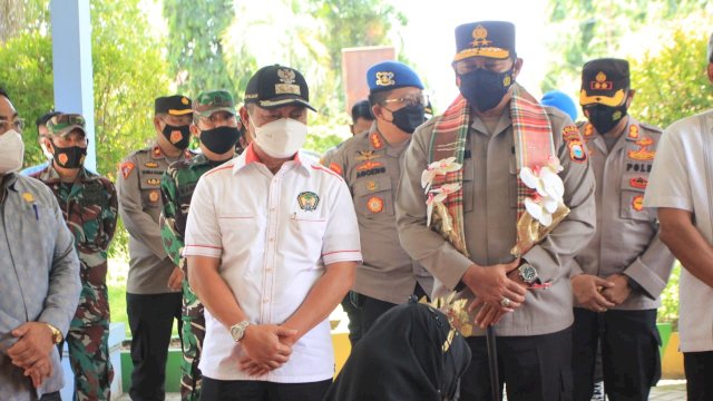 Wabup Gowa Abd Rauf Apresiasi Polri Percepat Cakupan Vaksinasi