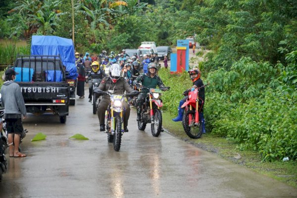 Inilah Cara Bupati Maros Chaidir Syam Pantau Vaksinasi Massal di Tompobulu