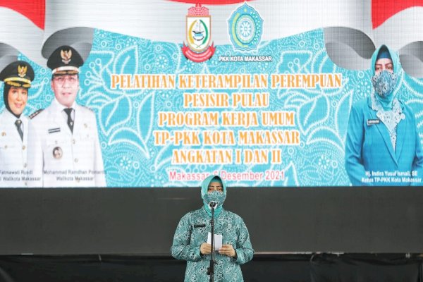 TP PKK Makassar Gelar Pelatihan Bagi Perempuan Pesisir