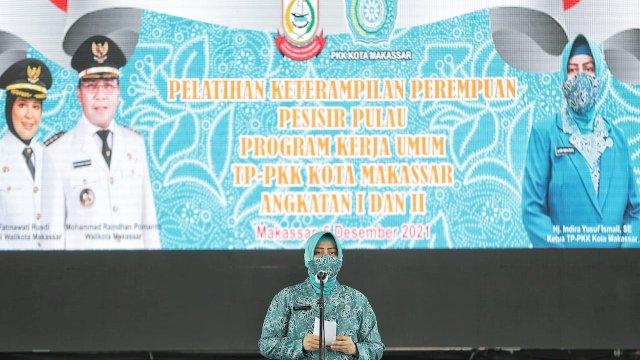 TP PKK Makassar Gelar Pelatihan Bagi Perempuan Pesisir