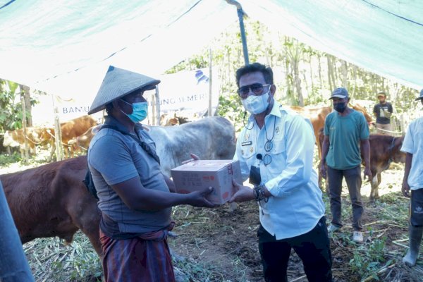 Hadir di Lokasi Terdampak Erupsi Semeru. Mentan SYL Paparkan Tiga Agenda Penanganan Pertanian