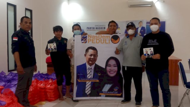 NasDem Peduli bersama Tim Reski Mulfiati Lutfi.