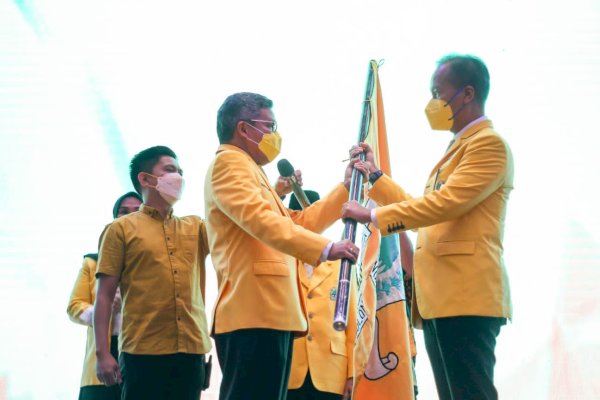 Jadi Ketua Golkar Sulsel, Pelantikan Taufan Pawe Tidak Dihadiri Satupun Ketua Parpol