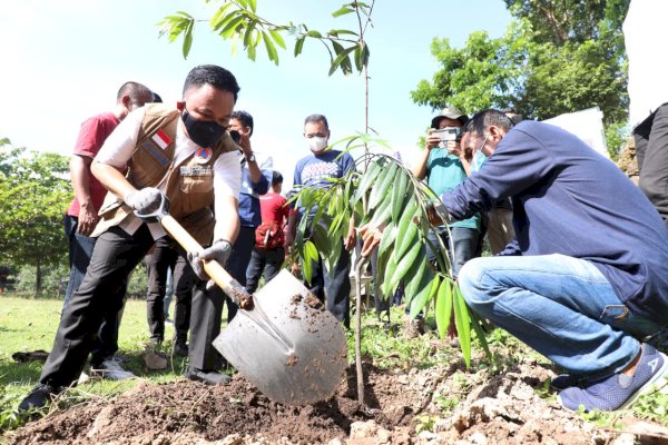 Bentuk Penanganan Banjir Jangka Panjang, Pemkab Bantaeng Ajak Ormas Tanam Pohon
