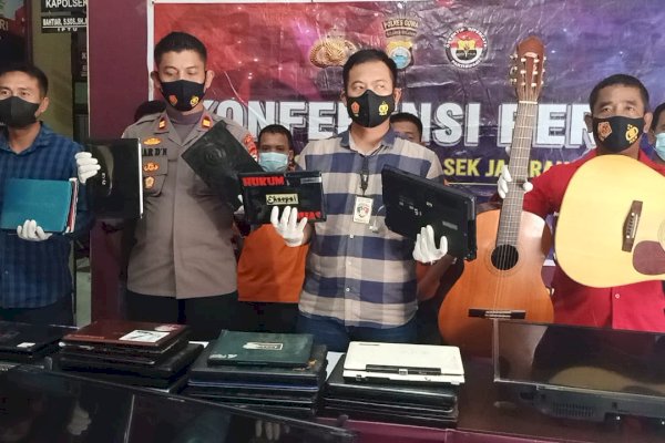 Kepergok Mencuri, Buruh Bangunan di Gowa Sulsel Dikejar Warga hingga Masuk Rawa