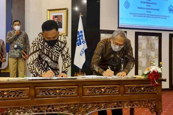 Perluas Lapangan Kerja, Bupati Bantaeng Teken Kerja sama dengan Kemenaker