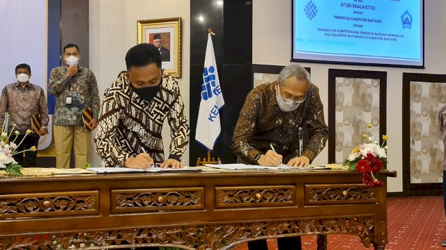 Perluas Lapangan Kerja, Bupati Bantaeng Teken Kerja sama dengan Kemenaker