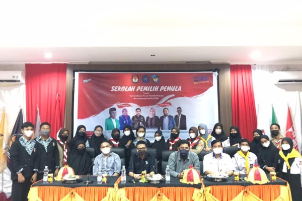 Sekolah Pemilih Pemula Sukses Dilaksanakan KPU bersama Dua Kampus di Makassar