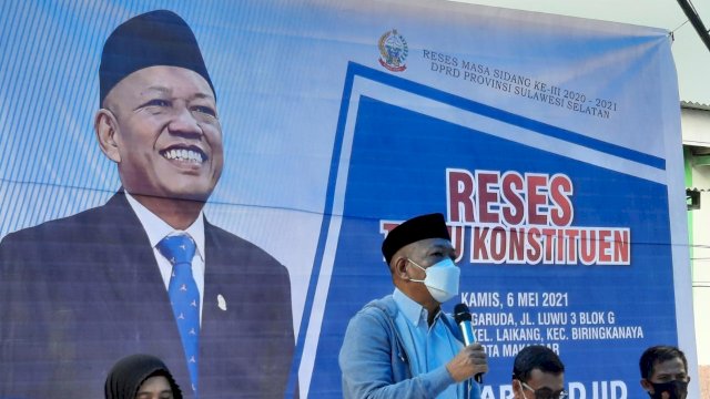 Anggota DPRD Sulsel dari Dapil Makassar II, Haidar Majid.