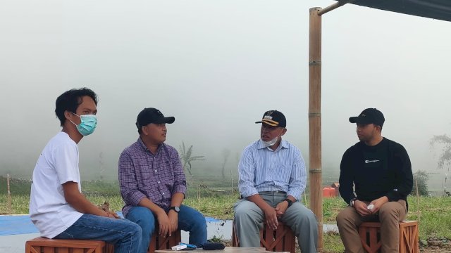 Bupati Bantaeng Ilham Azikin Apresiasi Kreatifitas Pemuda Ruang Bernafas. 