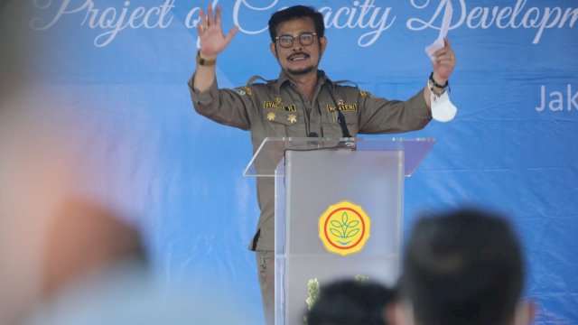 Mentan Syahrul Yasin Limpo. (F-Humas)