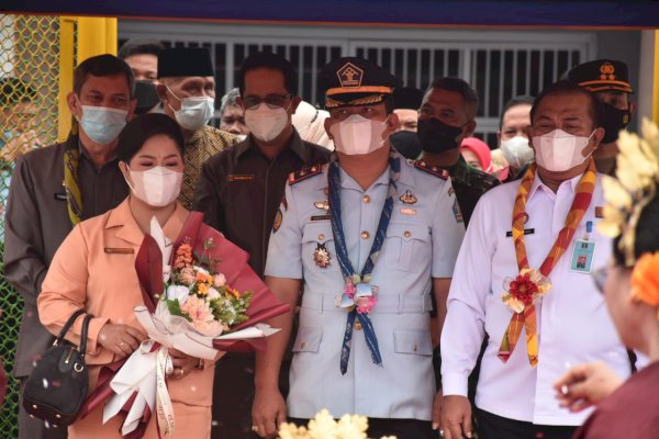 Sekda Firmanza Hadiri Serah Terima Jabatan Kalapas kelas II A Palopo