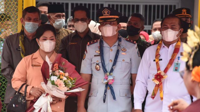 Serah Terima Jabatan Kalapas kelas II A Palopo. (F-Humas)