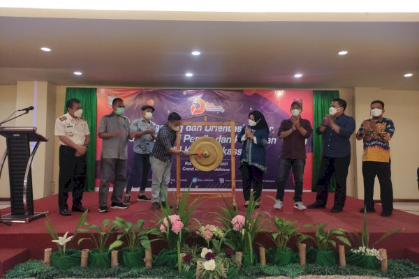 Launcing KP3, Kordiv KPU Makassar Endang Sari Berharap Pemilih Menolak Politik Uang