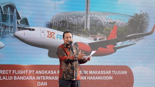 Plt Gubernur Sulsel Andi Sudirman Sulaiman.