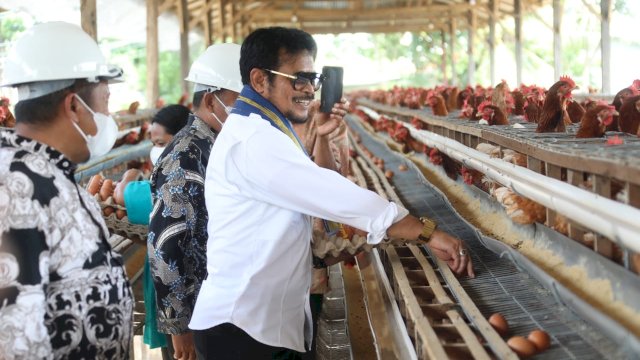 Mentan SYL Dorong Ekosistem Budi Daya dan Usaha Menguntungkan.(F-Humas)