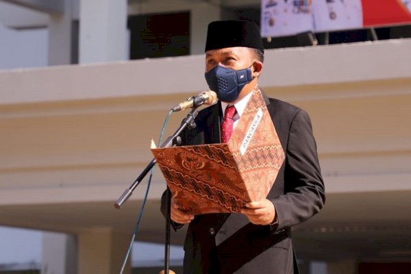 Bupati Bantaeng Pimpin Upacara Hari Pahlawan Tahun 2021