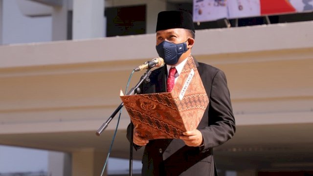 Bupati Bantaeng Pimpin Upacara Hari Pahlawan Tahun 2021