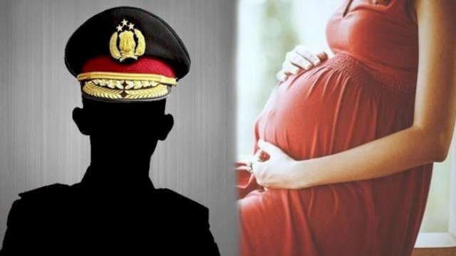 Ilustarsi, oknum polisi di Makassar yang diduga hamili seorang wanita.(F-Int).