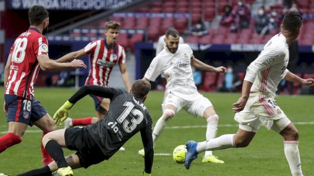 Hajar Atletico 2-0, Derby Madrid Milik Los Blancos