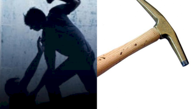 Ilustrasi pemuda habisi nyawa tetangganya pakai palu.(F-Int)