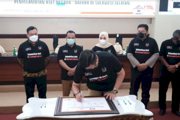 Pemkab Gowa Komitmen untuk Selamatkan Aset Daerah