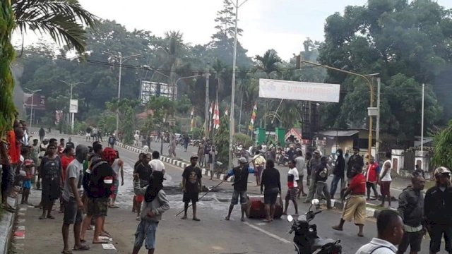 Situasi di Monokwari Selatan. (F-ist)