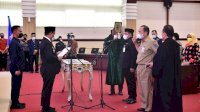Lantik Pejabat, Plt Gubernur Minta 2 Poin Pakta Integritas Dibaca Ulang