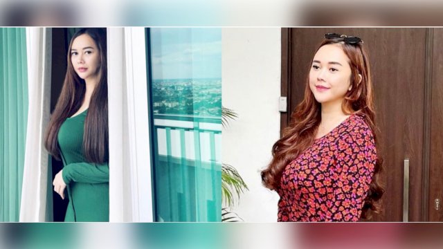 Potret Aura Kasih Pakai Rok Pendek Berkancing Bikin Salfok, Netizen: Masih Menantang