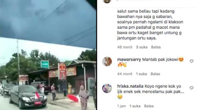 Rombongan Presiden Jokowi Beri Jalan Ambulans Viral di Media Sosial.