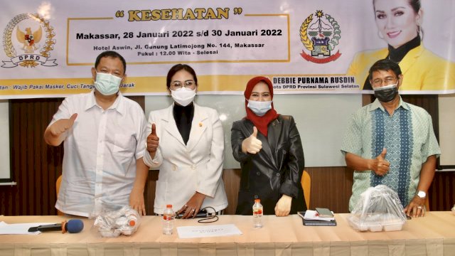 Anggota Fraksi Golkar Sulsel Debbie Rusdin Bicara Peran Kesehatan dalam Menjaga Nilai Kebangsaan