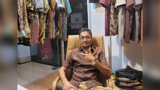 Owner Butik New Elegant Tailor Makassar, Manraj Singh alias Raje