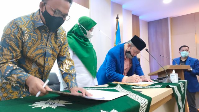 Bupati Ilham Azikin Teken Kerja Sama dengan Unismuh, Jadikan Bantaeng Lokasi Pendidikan Calon Dokter