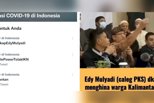 Tangkap Edy Mulyadi Trending, Sebut Kalimantan Tempat Jin Buang Anak